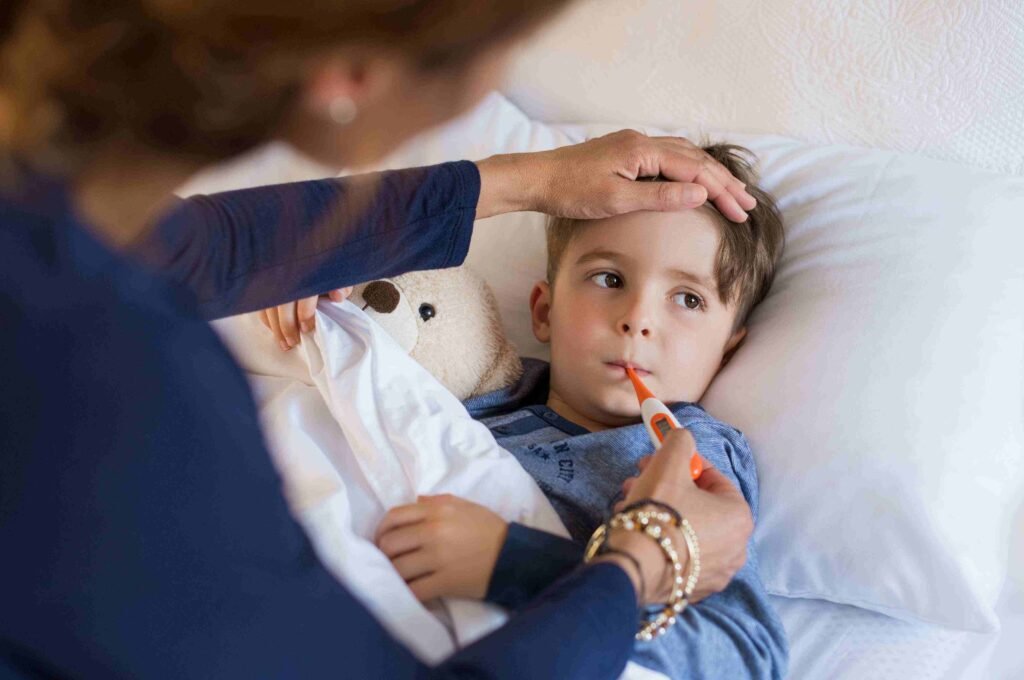 fiebre en los niños